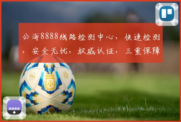 公海8888线路检测中心，快速检测，安全无忧，权威认证，三重保障，轻松访问